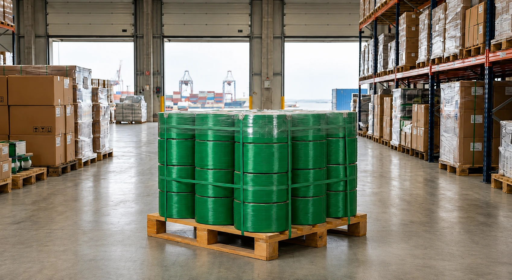 PET Strapping Band Exporter Portugal — Greenstrix Industrial Packaging